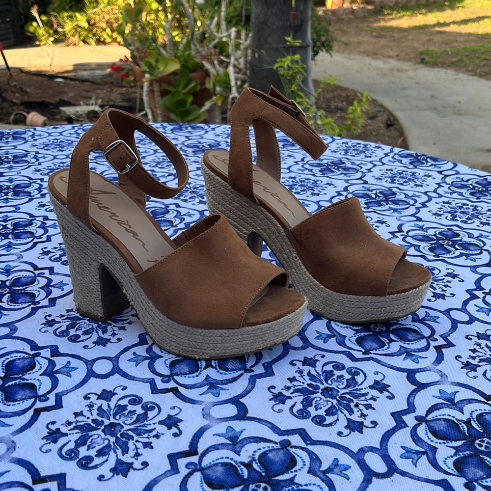 American Rag tweed espadrilles - Picture 2 of 6